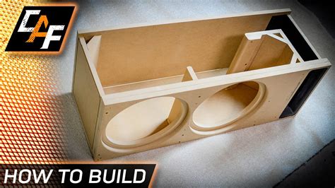 build your own subwoofer enclosure